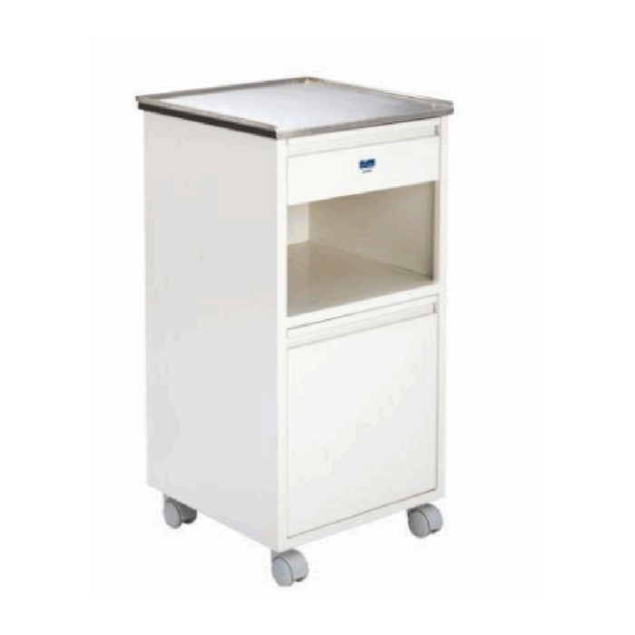 AX1006 (WARDCARE BEDSIDE LOCKER WITH SS TOP)